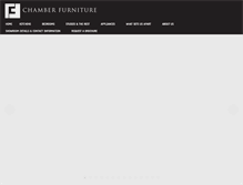 Tablet Screenshot of chamberfurniture.co.uk
